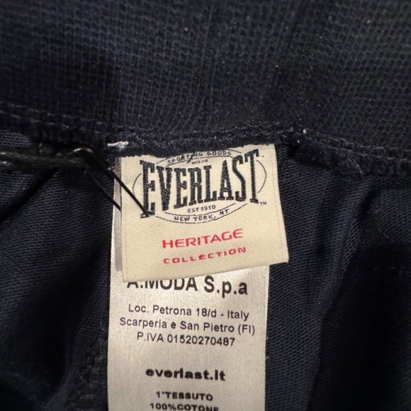 EVERLAST Heritage collection soft jogging pants XXL Made in Italy blue - Picture 7 of 8